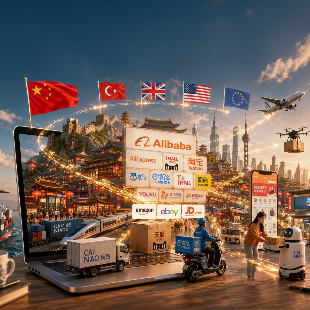 China’s ecommerce ecosystem across global trade routes